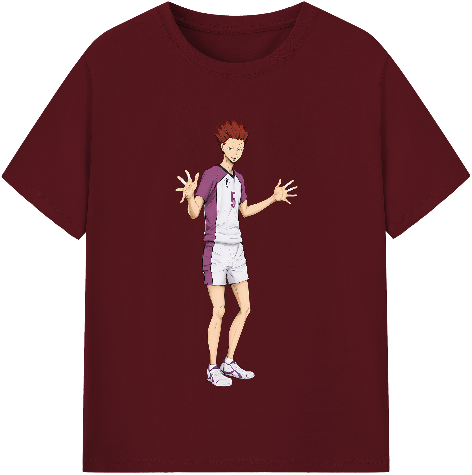 （画像用） ハイキュー!! Haikyu!! 綿100％半袖Tシャツ（フロントプリント）